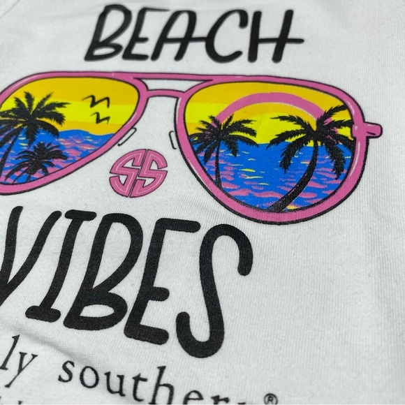 NEW Simply Southern Beach Vibes Bodysuit Size 0-6M - Picture 3 of 5